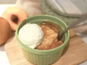 Cook-it-yourself: Peach cobbler