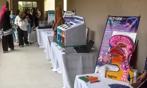 Pharmacy students showcase innovative projects at KU Science Fair