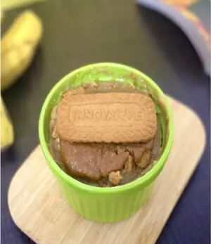 Cook-it-yourself: Biscoff banana mug cake