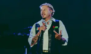 US rapper Macklemore responds to allegations of anti-semitism by repeating himself: 'Free Palestine'