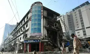 Court reserves order on Gul Plaza fire charge sheet
