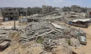 Israeli strike in Gaza kills family of four