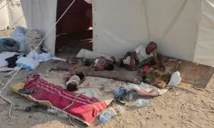 Iran denies role as Houthis rain fire on Saudi base