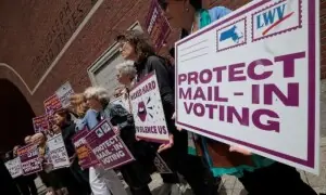 Trump&rsquo;s mail-in voting restrictions blocked by second judge
