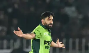 The red ball still has a place for Haris Rauf