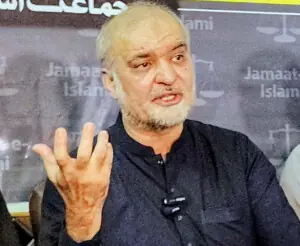Naeem questions train delay as Jamaat caravan departs Sukkur