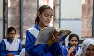 Lighter books with QR codes for montessori to grade-5 students in Punjab from April 2027