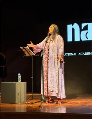 Saira Peter spellbinds Napa audience by Sufi opera