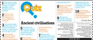 Quiz: Ancient civilisations