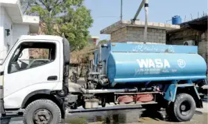 Water supply disrupted in Pindi as tankers cater to police in Taxila