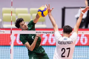 Volleyball win brightens mixed day for Pakistan