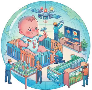 A &lsquo;naughty child&rsquo; warming the world