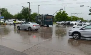 Heavy rain lashes twin cities as civic departments put on alert