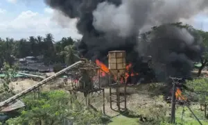 33 killed as Myanmar military bombs market in Rakhine state