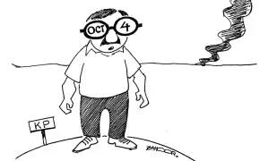 Cartoon: 1 October, 2026