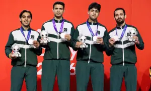 Asian Games: Pakistan settle for squash silver as Iran end volleyball run