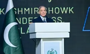PM Shehbaz urges PTI to call off long march, resolve issues through dialogue