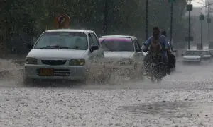 Child killed, four injured in roof collapse incidents as rain batters KP