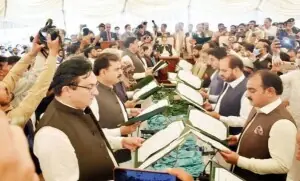 Three AJK ministers get additional portfolios