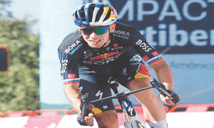 Slovenian Roglic wins European time-trial title on home soil