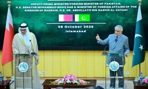 Bahrain working to 'speed up' approval of Pak-GCC free trade pact, foreign minister says