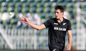 New Zealand paceman Will O'Rourke to miss India series with injury