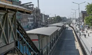 PTI&rsquo;s protest call draws lacklustre response in Peshawar
