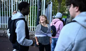 Demonstrations backing France&rsquo;s protesting students gather strength