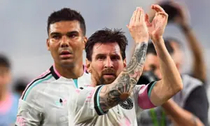 Messi's Inter Miami book playoffs with 2-0 win over New York City