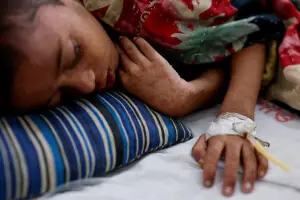 Bangladesh is battling measles. It's a 'real warning' to other nations