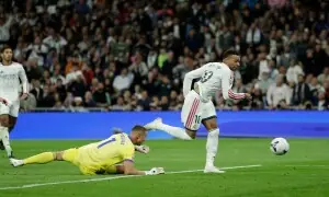 Kylian Mbappe hits two as Real Madrid rout Sevilla