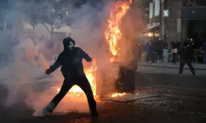 Demonstrators teargassed as thousands protest in France