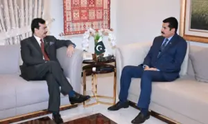 Gilani assures KP governor of federal support