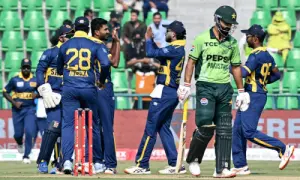 Pakistan bundled out for 110 as Sri Lanka's Madushanka takes five in tri-series clash