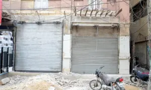 Demolition of pre-partition building in Hyderabad stopped Demolition of pre-partition building in Hyderabad stopped