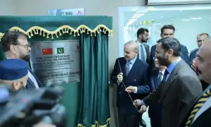 China-gifted hospital inaugurated in Chak Shahzad after remaining unused for years