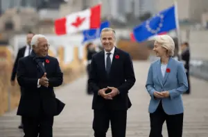 Canada, EU launch new alliance with deals on Ukraine, minerals, AI