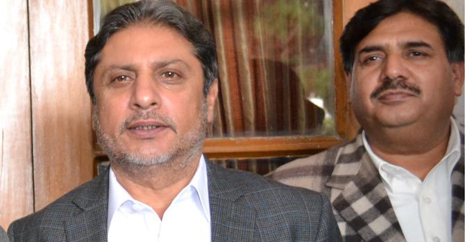 گورنر بلوچستان ذوالفقار مگسی—تصویر بشکریہ سید علی شاہ۔