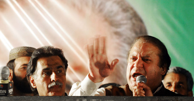 امریکی ذرائع ابلاغ نے نوازشریف کی کامیابی کو خوش آئند قرار دیا ہے -- اے ایف پی تصویر