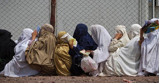 حکومت کی خواتین ووٹرز پر پابندی کی تصدیق