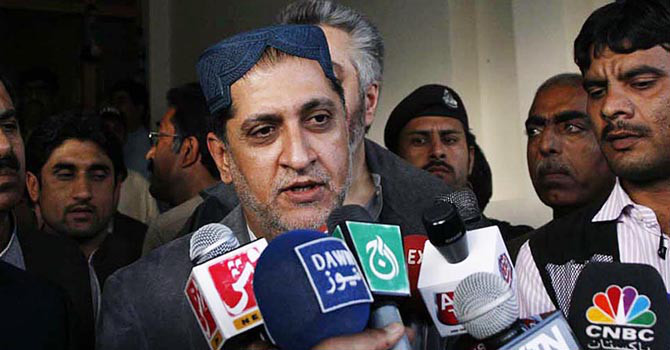 بی این پی کے سربراہ سردار اختر مینگل۔ فائل تصویر